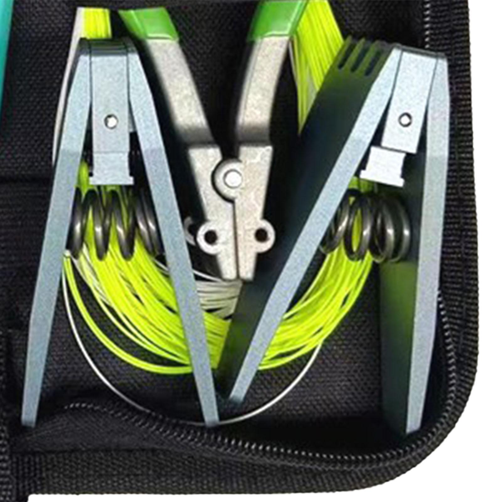 Badminton Materi - Badminton Racquet Stringing Clamp Nylon Material