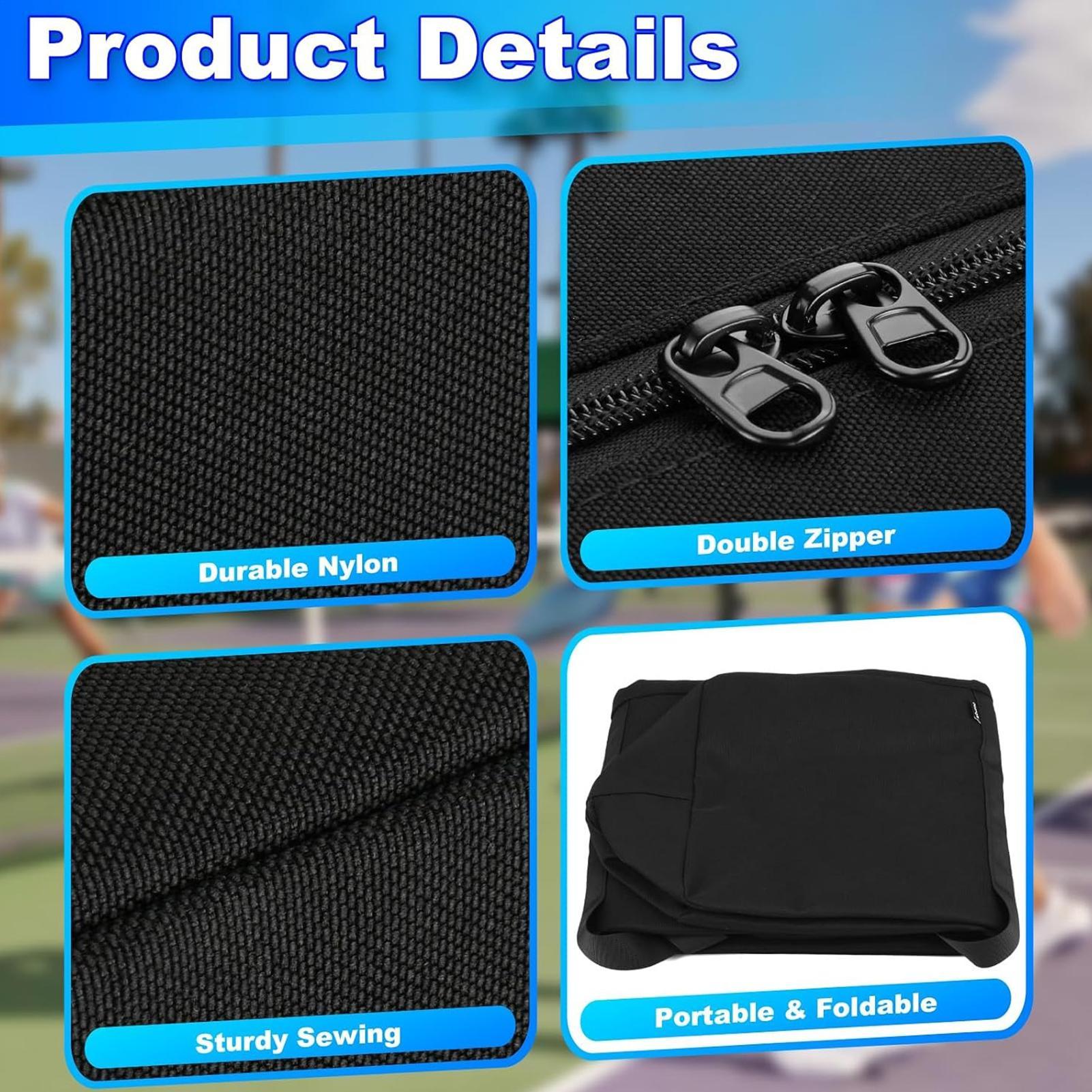 Pickleball Net Bag Foldable Ne - Badminton Bag review and price