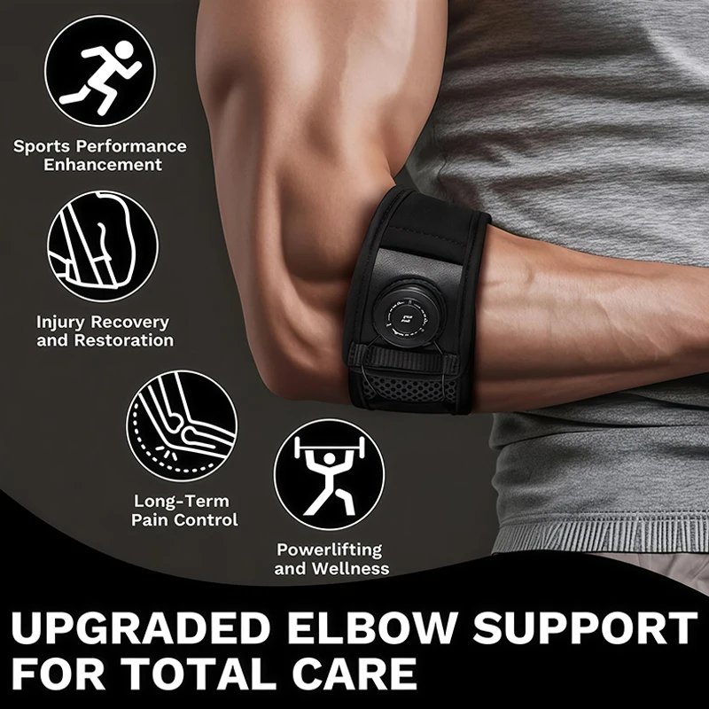 `Adjustable Knob Elbow Brace S - Badminton Materi review and price