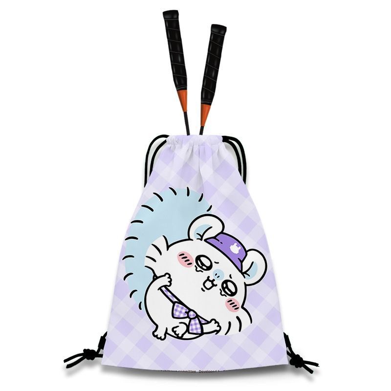 Cartoon Kawaii Drawstring Back - Badminton Bag review and price