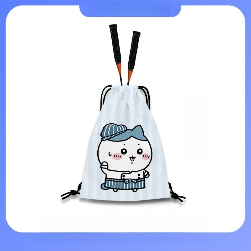 Cartoon Kawaii Drawstring Back - Badminton Bag review and price
